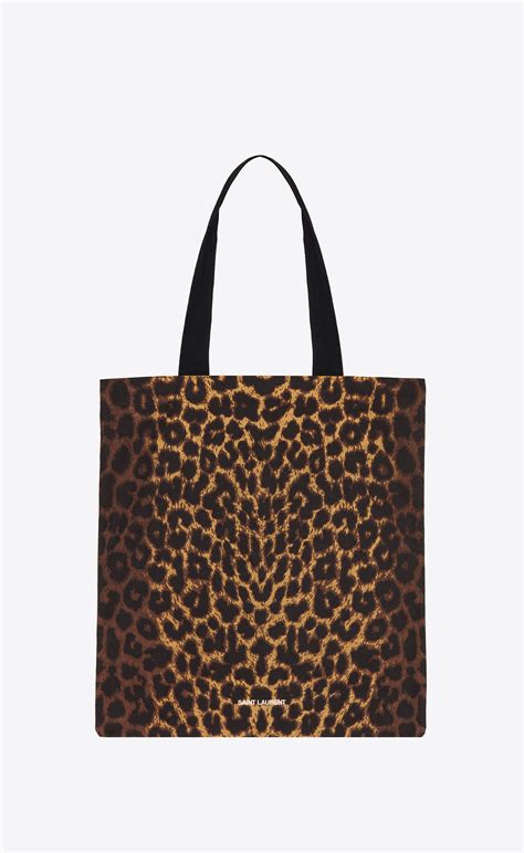 yves saint laurent leopard shopper|saint laurent handbags.